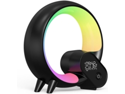 Lámpara Blanca Ritmo Con Bluetooth Tono Sincronizable Sincronización Música Aplicación Alarma Para Mesa Sono