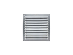 Rejilla De Ventilación En Aluminio Natural 20x20cm Cis