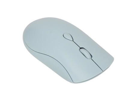 HURRISE Ratón para computadora portátil Ratón con Cable 2.4G 1600Dpi Batería Recargable Ergonómico 5.2 Computadora Computación Azul