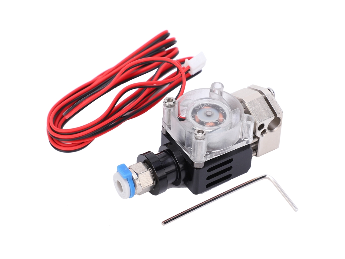Kit extrusor con boquilla de acero inoxidable de 70 cm para Ender 3 12V