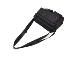 Bolsa Bandolera Impermeable Pequeña Para Hombres, Ideal Para Negocios, Oficina, Ocio Y Viajes, Color Negro