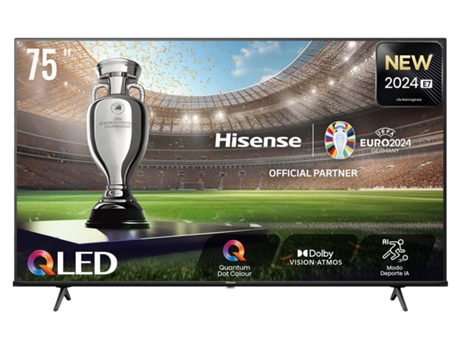TV HISENSE 75E7NQ (QLED - 75'' - 191 cm - 4K Ultra HD - Smart TV)