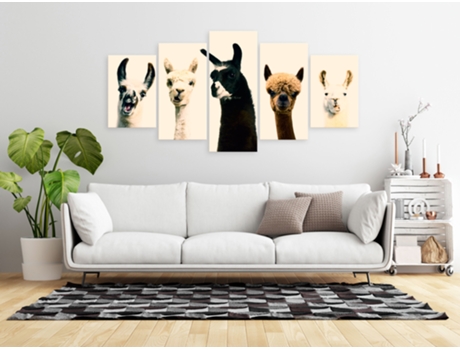 Cuadro ARTGEIST Happy Family (5 Parts) Wide (225x112.5)
