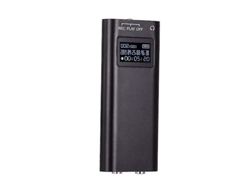 Mini grabadora digital, reproductor de música MP3, grabación con una sola tecla, grabación de voz sincronizada, 8 GB, Yizhood (negro)
