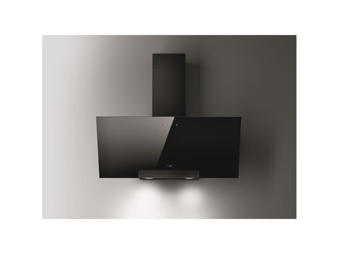 Campana TURBOAIR TRAMA BL/A/90 (95 cm - Negro)
