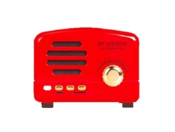 Mini altavoces estéreo inalámbricos Bluetooth retro con sonido de alta fidelidad y reproductor de música Chaberlu