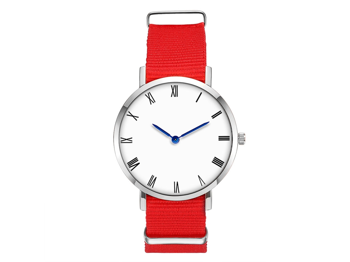 Reloj Hombre Zhoulianfa De Moda Con Correa De Nylon Dial Redondo Cuarzo