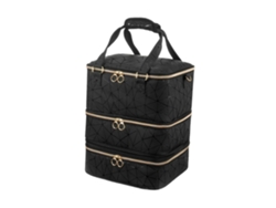 Bolsa organizadora portátil para esmaltes de uñas y herramientas de manicura, lámpara de uñas Ly Ebike