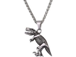 2026-13653-colgante Animal Tiburón Pez Delfín Joyería Hombre Niño Collar Acero Inoxidable 316l 03 Dinosaur Stainless