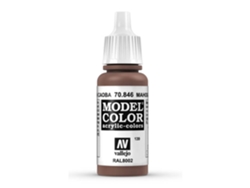 Pintura Acrílica Mate 17 Ml ACRYLICOS VALLEJO 846 Marrón Caoba