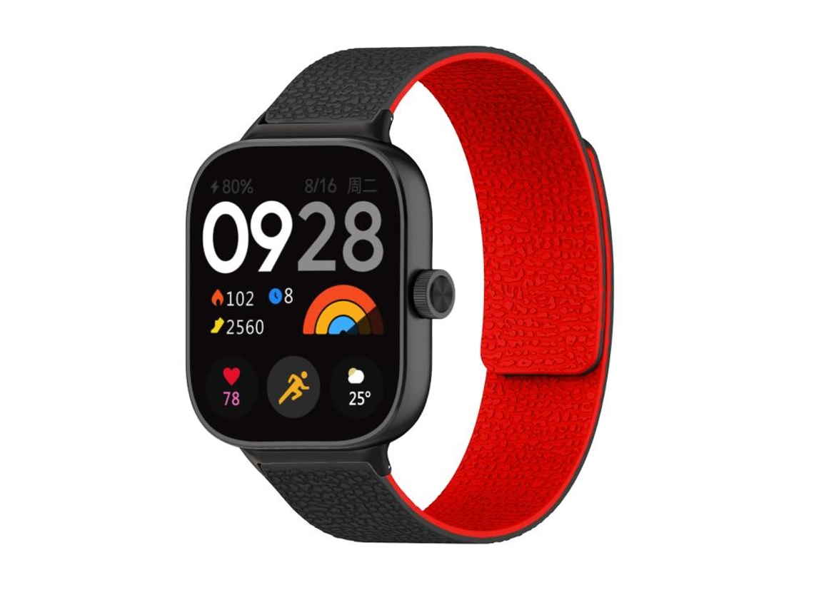 Pulsera para Xiaomi Band 9 Pro / 8 Pro - Silicona suave magnética - Textura de lichi