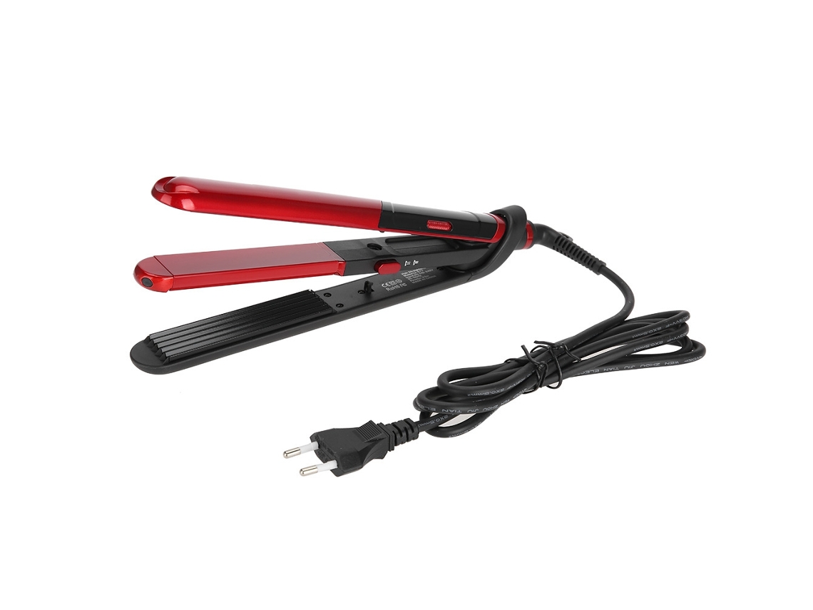 Plancha De Pelo Profesional Cerámica - Herramienta De Peluquería Para Alisar Y Rizar El Cabello