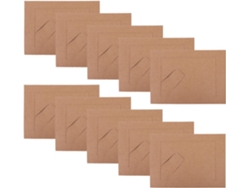 Juego de 10 marcos de fotos decorativos de papel, ideales para el hogar, cuadros y pinturas al óleo GOKOCO