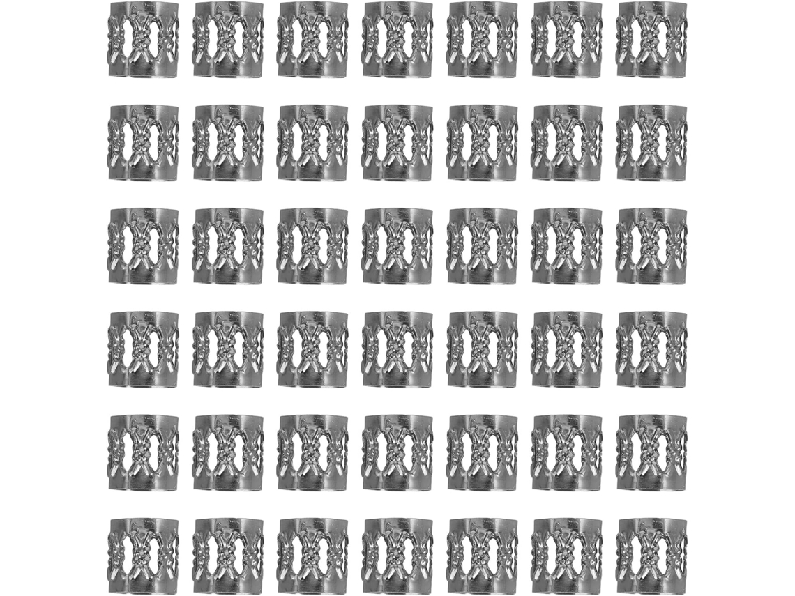 1000 Pièces Lot De Anneaux Métalliques Para Dreadlocks Aluminium Léger Accesorios Tresses Perles...