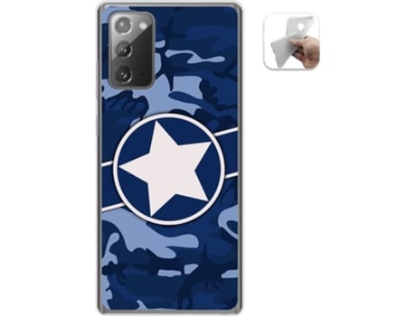 Carcasa Samsung Galaxy Note 20 TUMUNDOSMARTPHONE Camuflaje 03 Multicolor