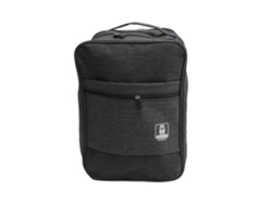 Bolsa De Viaje Impermeable De 3 Capas Para Zapatos, Con Capacidad Para 3 Pares, Color Negro.