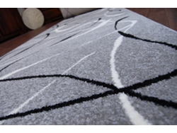 Alfombra de Pasillo Silver Choco Gris 90 cm