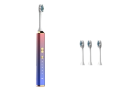 Cepillo de dientes eléctrico inteligente para parejas, cerdas suaves, modelo recargable (azul mágico)