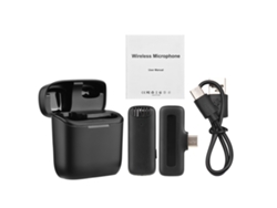 Micrófono Inalámbrico Digital Para Entrevistas, Vlogging Y Live Streaming Con Smartphone