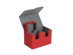 Mini lata cuadrada de metal con tapa abatible para guardar joyas, monedas, dulces y condones. Hengjian