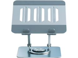 Soporte para portátil de 17,3'' con rotación de 360° en acero al carbono resistente. SFUSHOS
