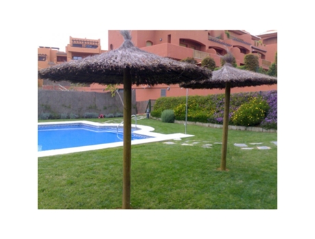 Sombrilla Jardin de Brezo 3 Metros para Piscinas Playas O Jardines SUINGA