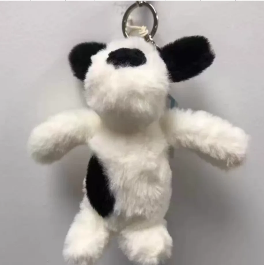 (perro Pirata) Lindo Llavero De Peluche De Animal, Suave Juguete Amuleto. Decoración Para Bolso.