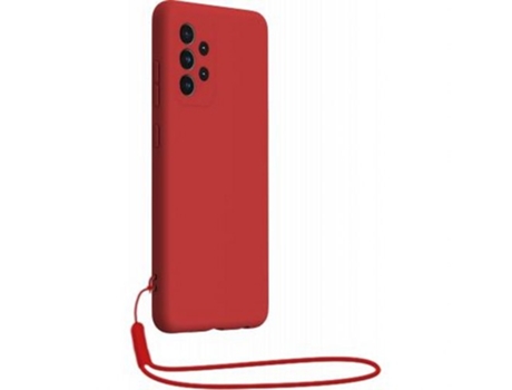Funda para Samsung Galaxy A53 5G BIGBEN CONNECTED Silicona Rojo