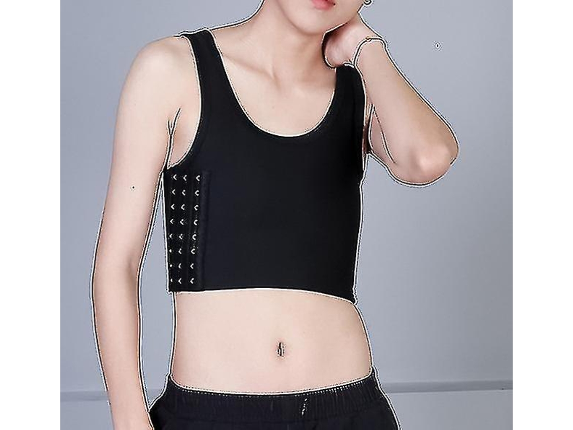 Rebe-corset Minimizer Para Mujer Top De Senos Transpirable Intimo Tomboy Verano Poliéster M