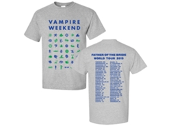 Vampire Weekend S/s Symbol Tour T-shirt Rockinstone Unisex Adults Best Sellers Size:s