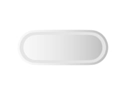 Espejo De Baño Led VIDAXL Transparente Cristal (50 x 20 cm)