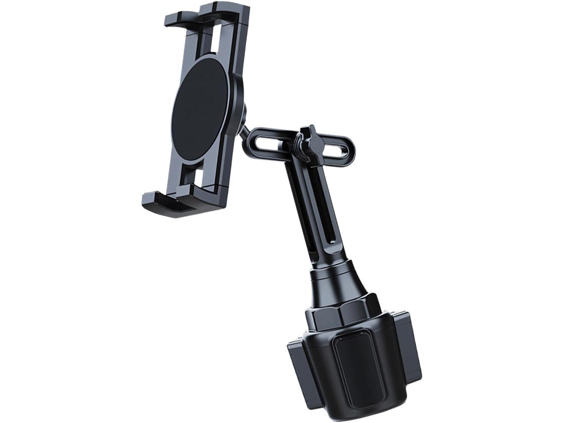 Soporte Para Teléfono De Coche Con Abrazadera Ajustable Y Giro De 270 Grados Para Una Visualización Óptima.