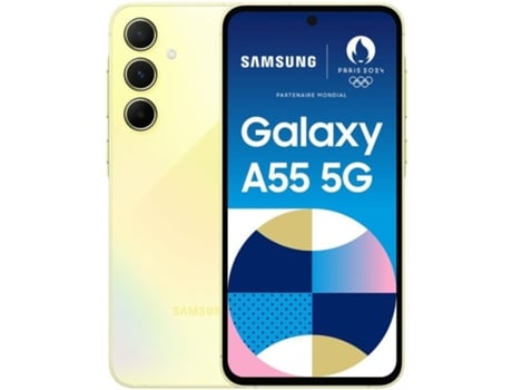 Smartphone SAMSUNG Galaxy A55 8Gb/ 128Gb/ 6.6'/ 5G/ Amarillo
