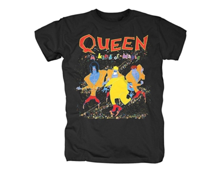 Camiseta ROCKINSTONE Queen tipo de magia (Algodón - S)