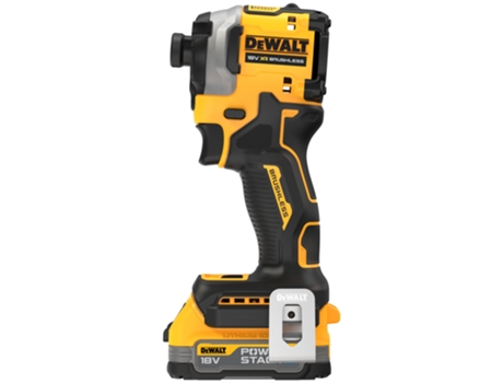 DEWALT DCF850E2T-QW Atornillador Impacto compacto sin escobillas XR 18V POWERSTACK