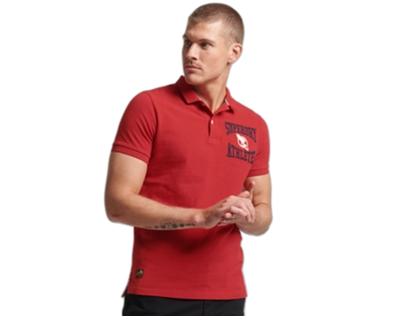 Polo de Hombre SUPERDRY Superstate Rojo (M)