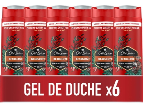 Gel de Duche OLD SPICE Blearglove (6 x 400 ml)