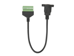 Adaptador De Extensão Rj45 Fêmea Para Cabo 8 Pinos Terminal Sem Solda Conexão Segura