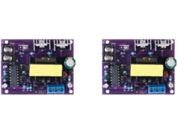 Inversor De Potencia De 2 X 100 W, De Cc 24 V A Ca 110-220 V, Transformador De Alimentación Para Coche.