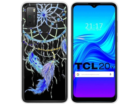 Carcasa TCL 20Y TUMUNDOSMARTPHONE Dibujos Transparente Multicolor