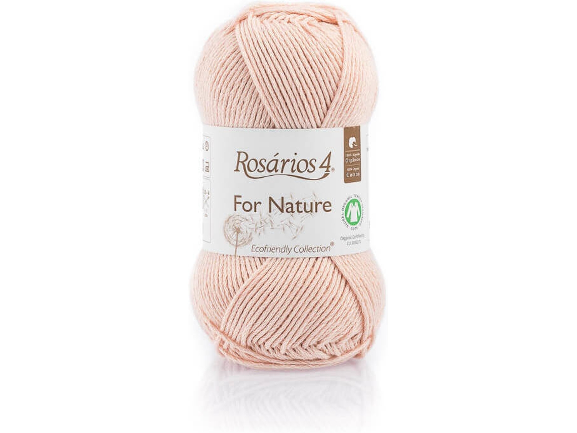 Hilo de Lana ROSARIOS 4 For Nature P154422 (Rosa - 13x5,5x6 cm - Lana)