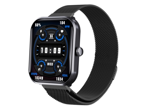Smartwatch para Mujer F96, Rastreador de Fitness de 1,90 pulgadas, Puede Contestar/Hacer Llamadas, IP68 a Prueba de Agua/Rastreador de Frecuencia C...