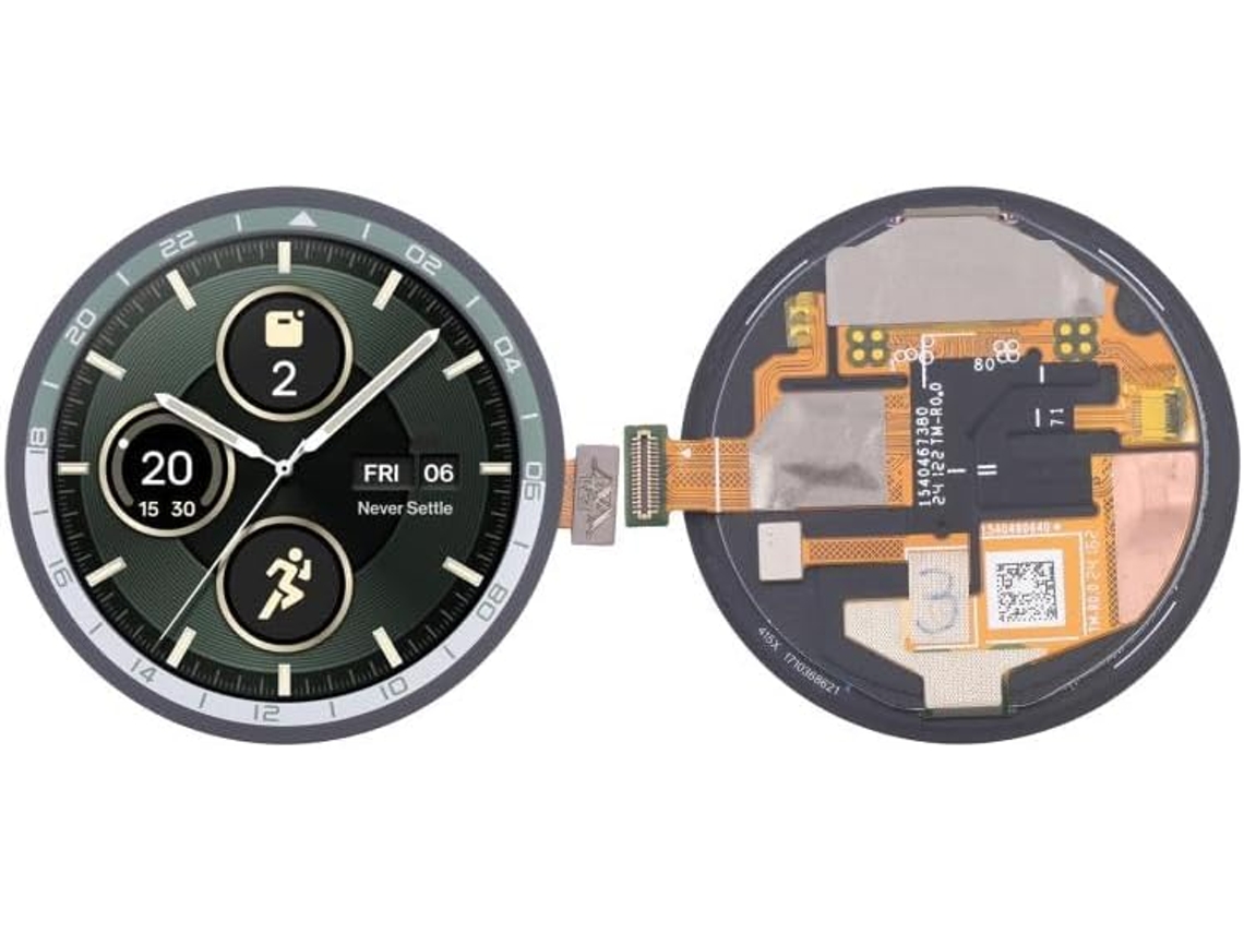 Pieza de repuesto para OnePlus Watch 2: Pantalla LCD con eSIM y conjunto digitalizador.