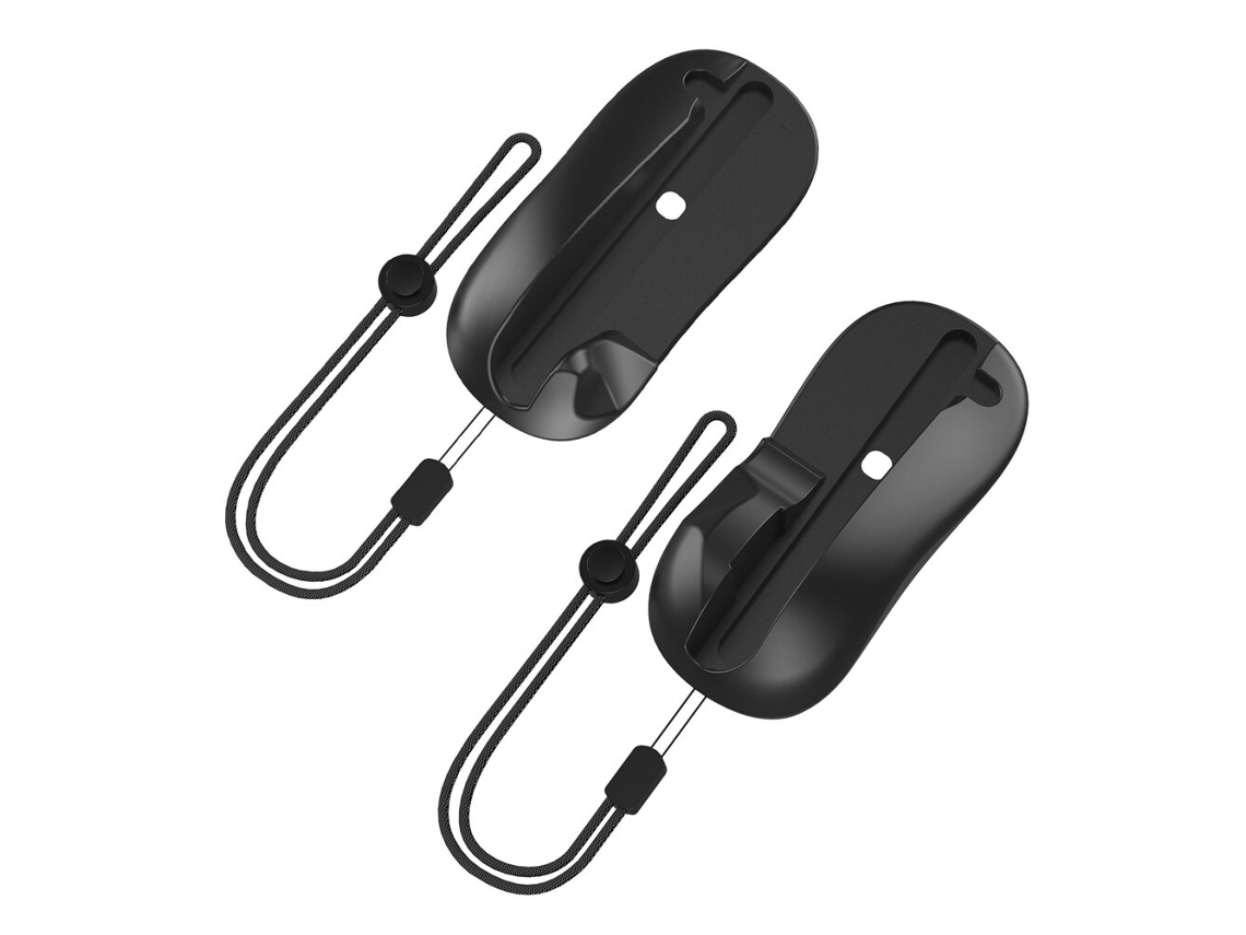 Paquete de 2 mini ratones magnéticos azules/naranjas para Nintendo Switch 2, con diseño ergonómico, portátiles y ligeros. Accesorios para videojuegos.