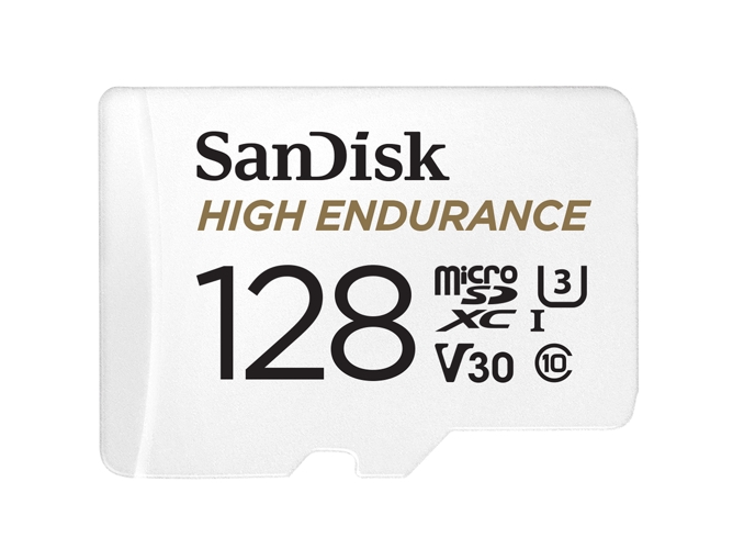 Tarjeta de Memoria SANDISK microSDHC 128GB HE w/Adapter