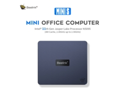 Beelink Mini S N5095 Mini Pc Con Sistema Operativo Windows 11, Computadora De Escritorio Para Juegos, Reproductor Multimedia 4k, Pantalla Dual Hdmi,
