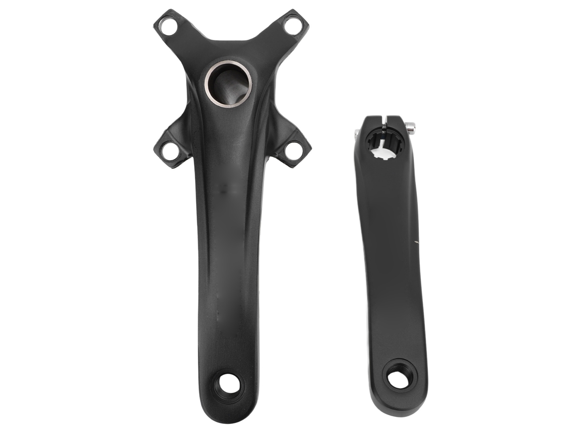 Juego De Bielas De Aluminio Ligero Para Bicicleta De Montaña Con Diseño Hueco Integrado, Compatible Con Bicicletas.