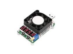 Probador De Baterías Con Carga Eléctrica Usb Ld25 Con Resistencia Ajustable Y Pantalla Digital.