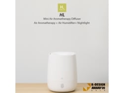 Mini Difusor De Aromaterapia Hl De 120 Ml Con Luz Nocturna Usb, Portátil Para Coche, Hogar, Oficina, Yoga, Humidificador Silencioso.