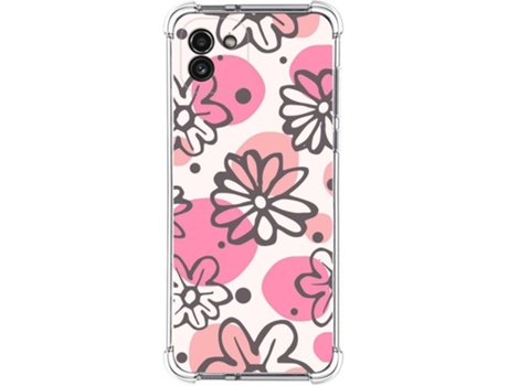 Carcasa para Samsung Galaxy A03 TUMUNDOSMARTPHONE Dibujos Antigolpes Flores 09 Multicolor